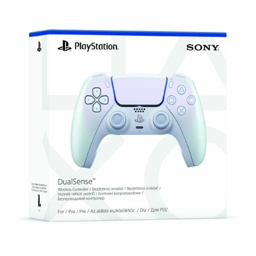 Джойстик беспроводной Sony DualSense для PS5 Chroma Pearl фото 6