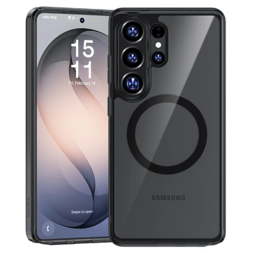Чехол Benks Lucent Pro Magnetic Case для Samsung Galaxy S26 Ultra Black фото 1