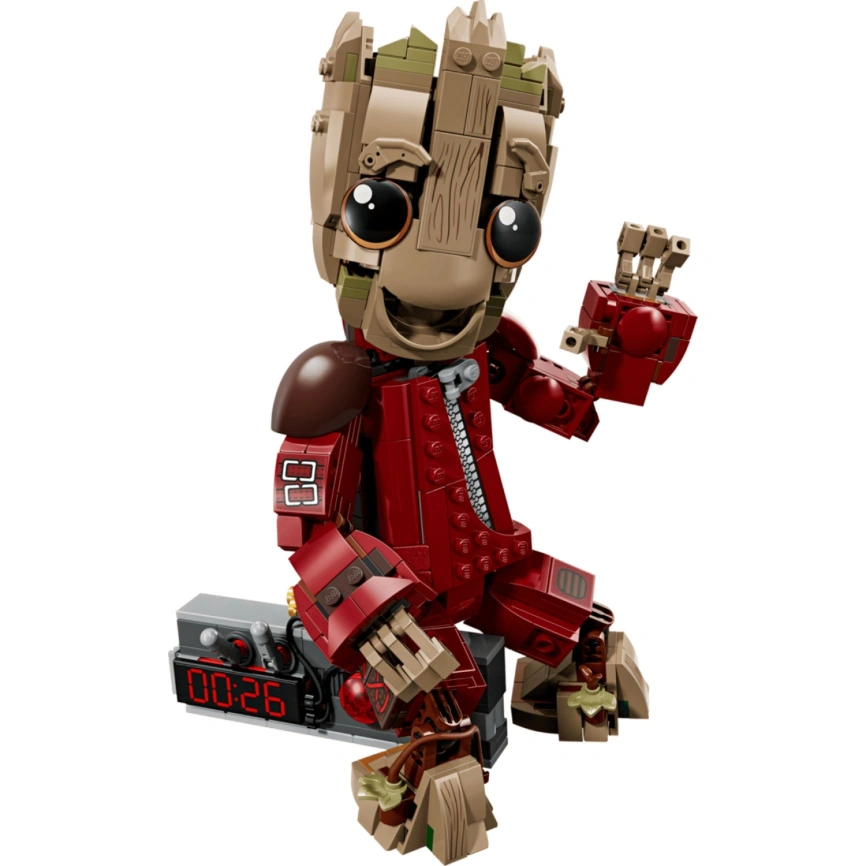 Конструктор LEGO Marvel Super Heroes Groot in Ravager Jumpsuit 76341 фото 3