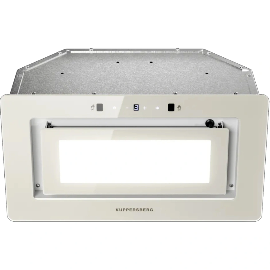Встраиваемая вытяжка Kuppersberg INSHINE 60 CG Beige фото 2