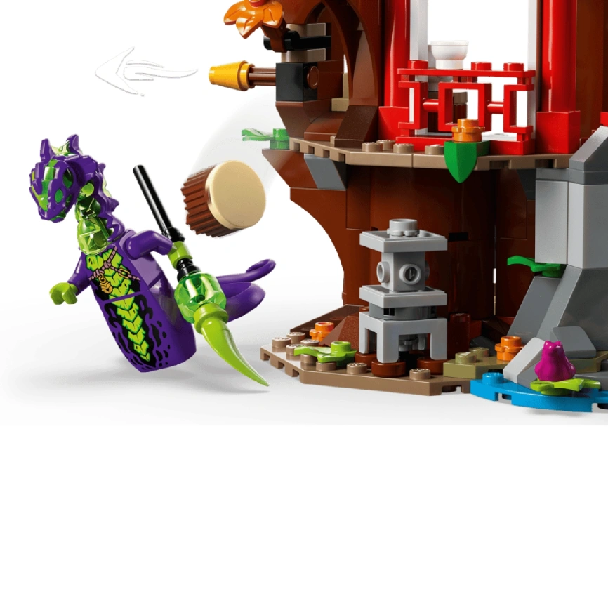 Конструктор LEGO NINJAGO Ninja Vehicle Tree House Battle 71857 фото 7
