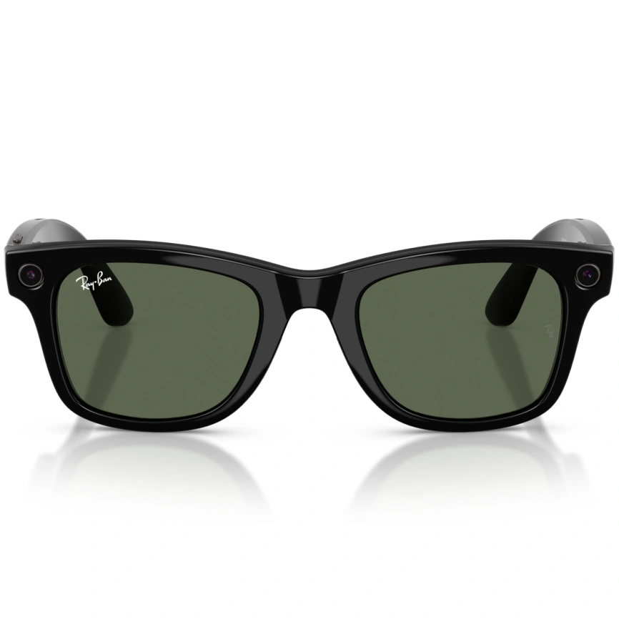 Умные очки Ray-Ban Wayfarer (Gen 2) Shiny Black/G-15 (RW4012) M Green фото 3