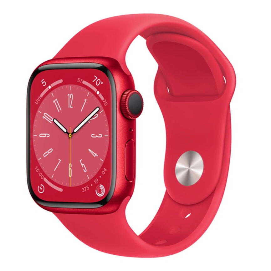Смарт-часы Apple Watch Series 8 GPS 41mm PRODUCT RED Sport Band фото 1
