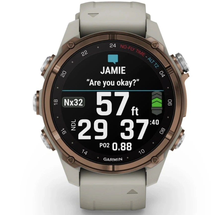 Спортивные часы Garmin Descent MK3i 43mm (010-02753-14) French Gray фото 6