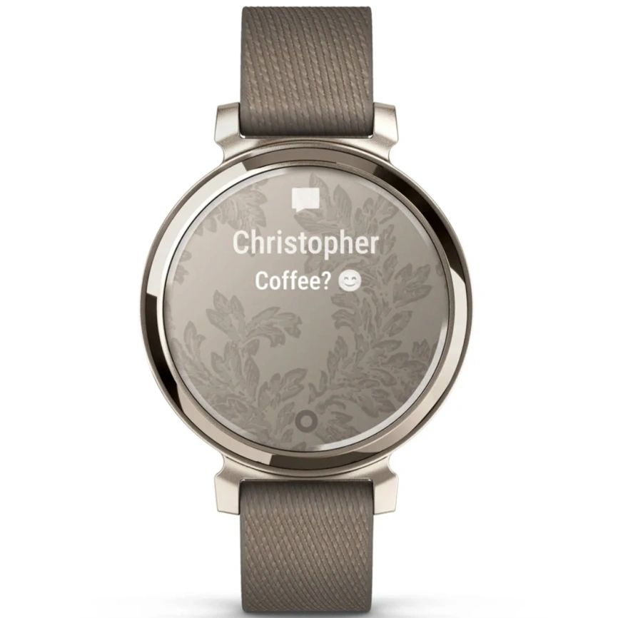 Смарт-часы Garmin Lily 2 Classic (010-02839-14) Classic Cream Gold/Coffee Nylon Band фото 6