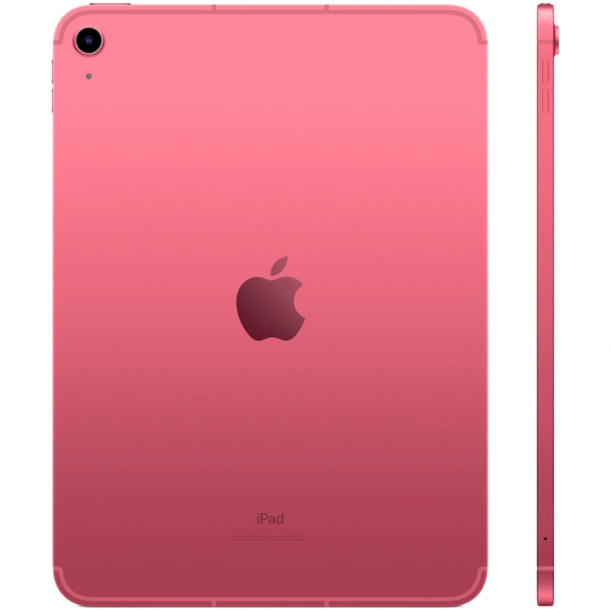 Планшет Apple iPad 10.9 (2022) Wi-Fi + Cellular 256Gb Pink (MQ6W3) фото 3