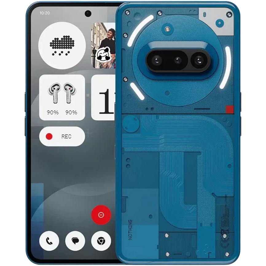 Смартфон Nothing Phone (3A) 12/256Gb Blue фото 1