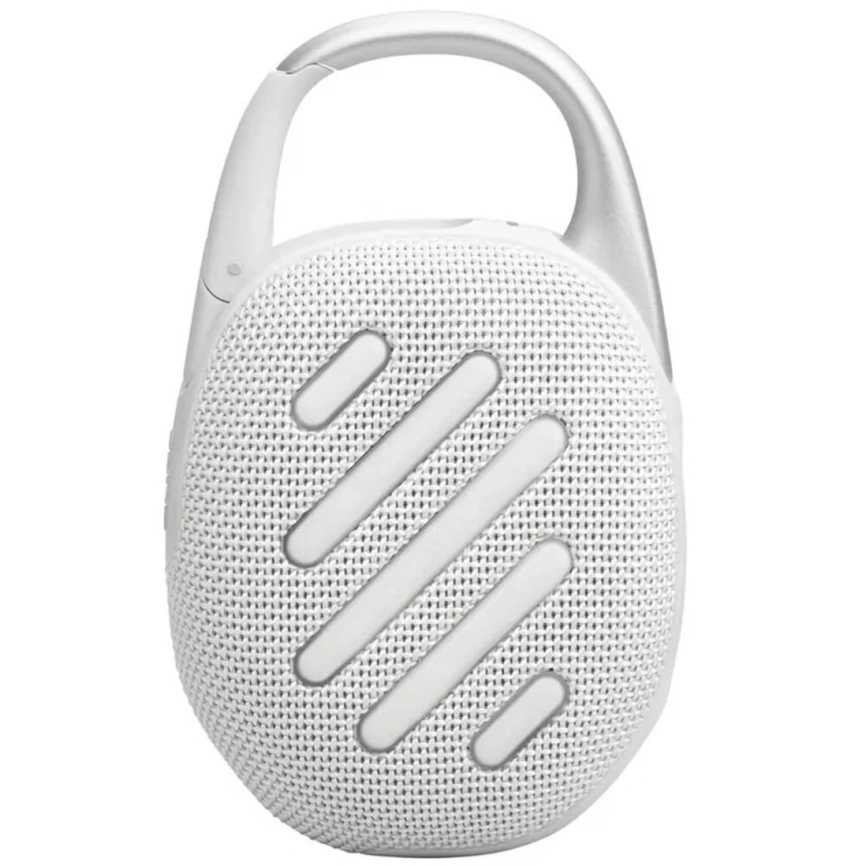 Портативная колонка JBL Clip 5 White фото 5