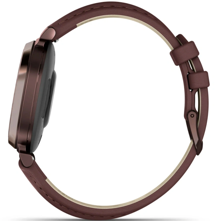 Смарт-часы Garmin Lily 2 Classic (010-02839-03) Dark Bronze Mulberry Leather Band фото 4