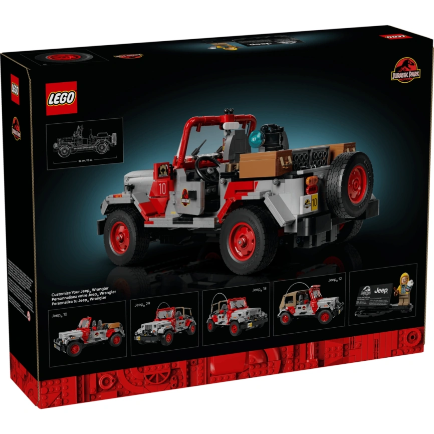 Конструктор LEGO Jurassic World Jeep Wrangler 77984 фото 10