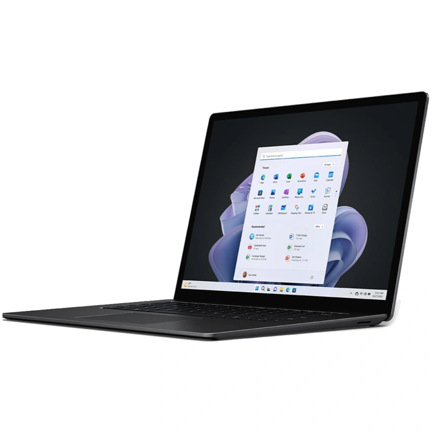 Ноутбук Microsoft Surface Laptop 5 15 WQXGA IPS/ i7-1265U/8Gb/512Gb SSD (RFB-00026) Black Metal фото 2