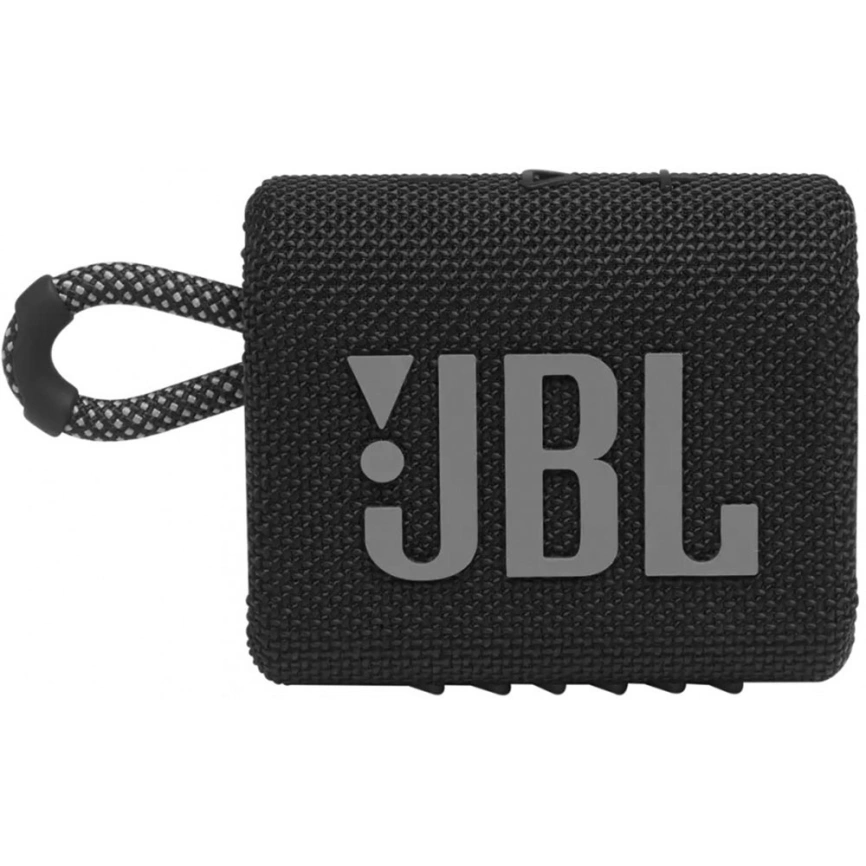 Портативная колонка JBL GO 3 Black фото 6
