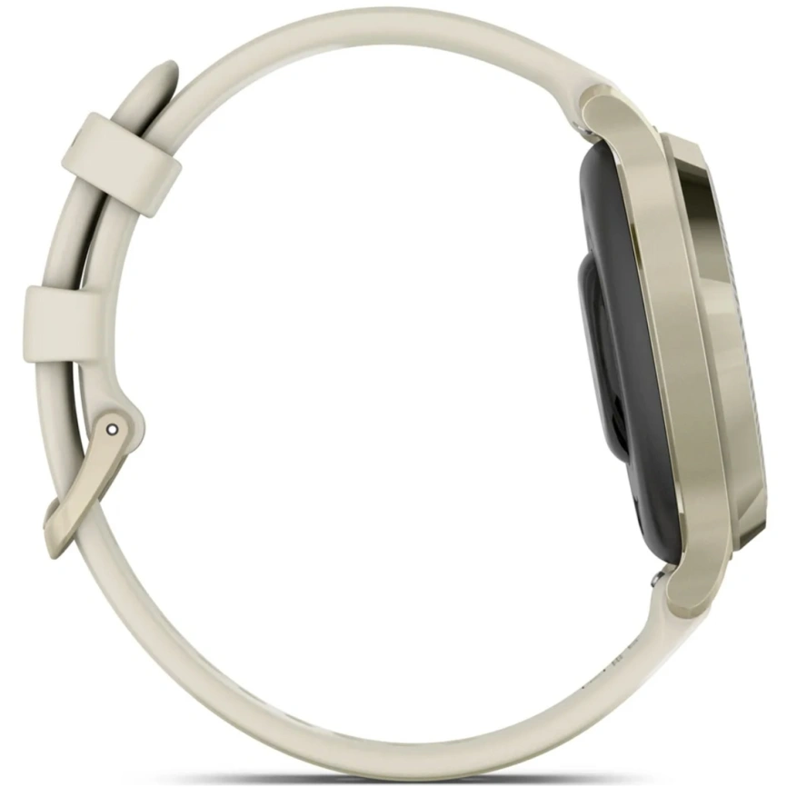 Смарт-часы Garmin Lily 2 Active (010-02891-00) Lunar Gold/Bone Silicone фото 4
