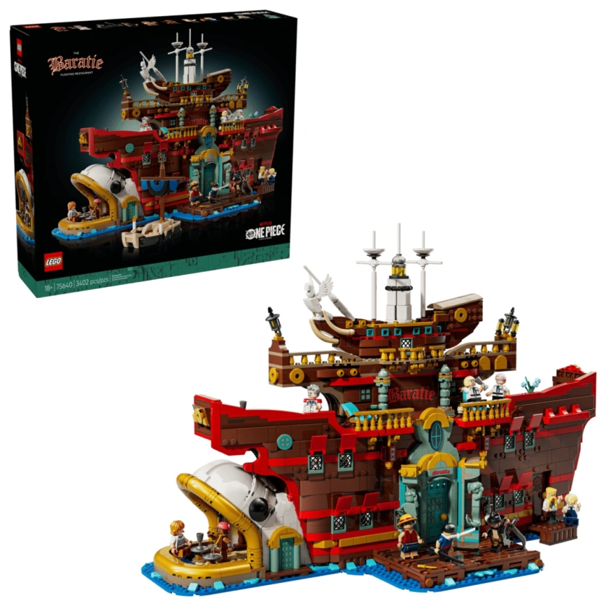 Конструктор LEGO One Piece The Baratie Floating Restaurant 75640 фото 1