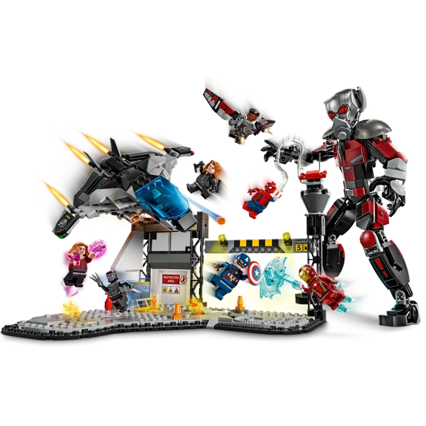 Конструктор LEGO Super Heroes Captain America Battle 76314 фото 3