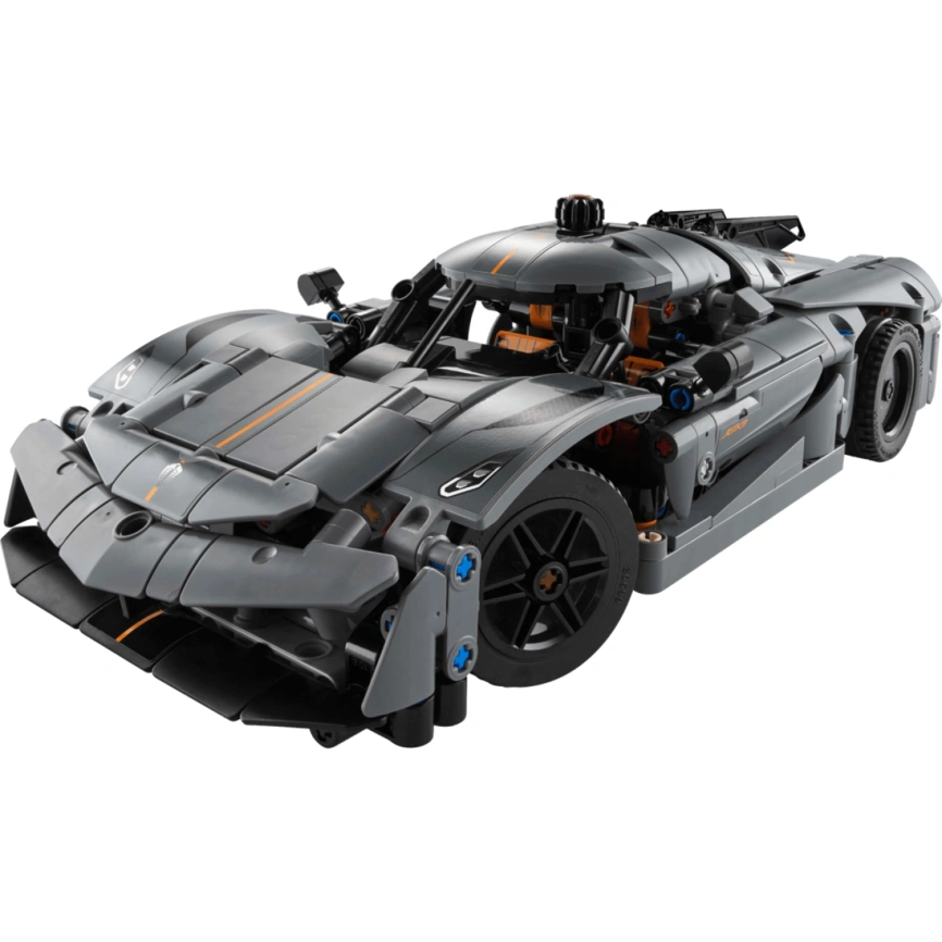 Конструктор LEGO Technic Koenigsegg Jesko Absolut Grey Hypercar 42173 фото 3