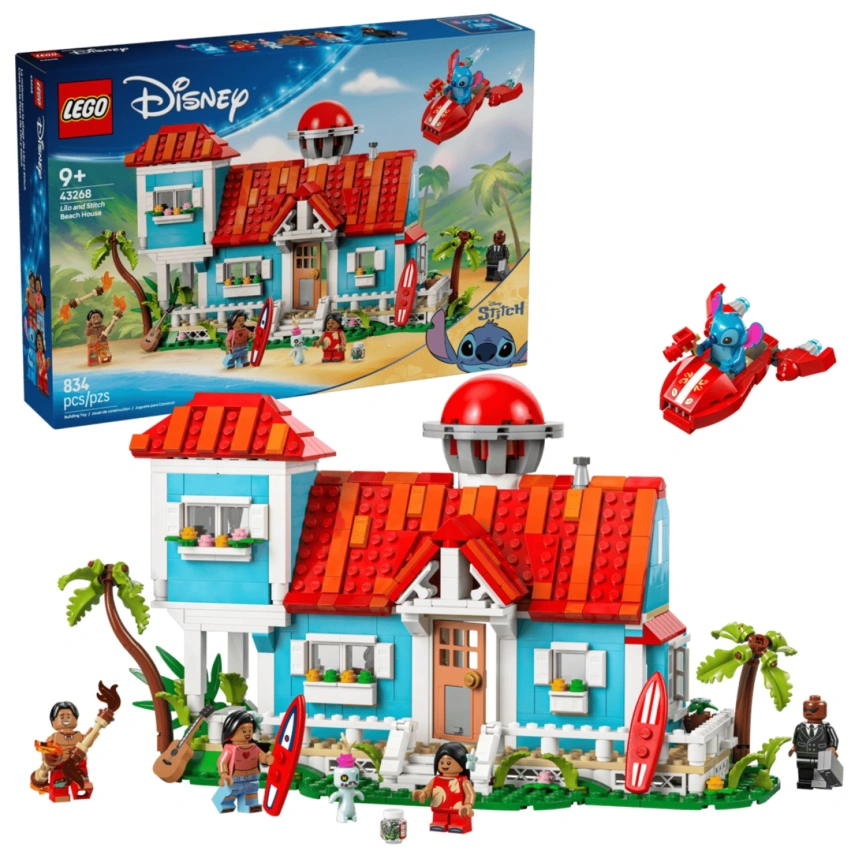 Конструктор LEGO Disney Lilo & Stitch Beach House 43268 фото 1