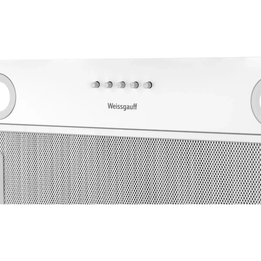 Встраиваемая вытяжка Weissgauff BOX 600 White фото 4