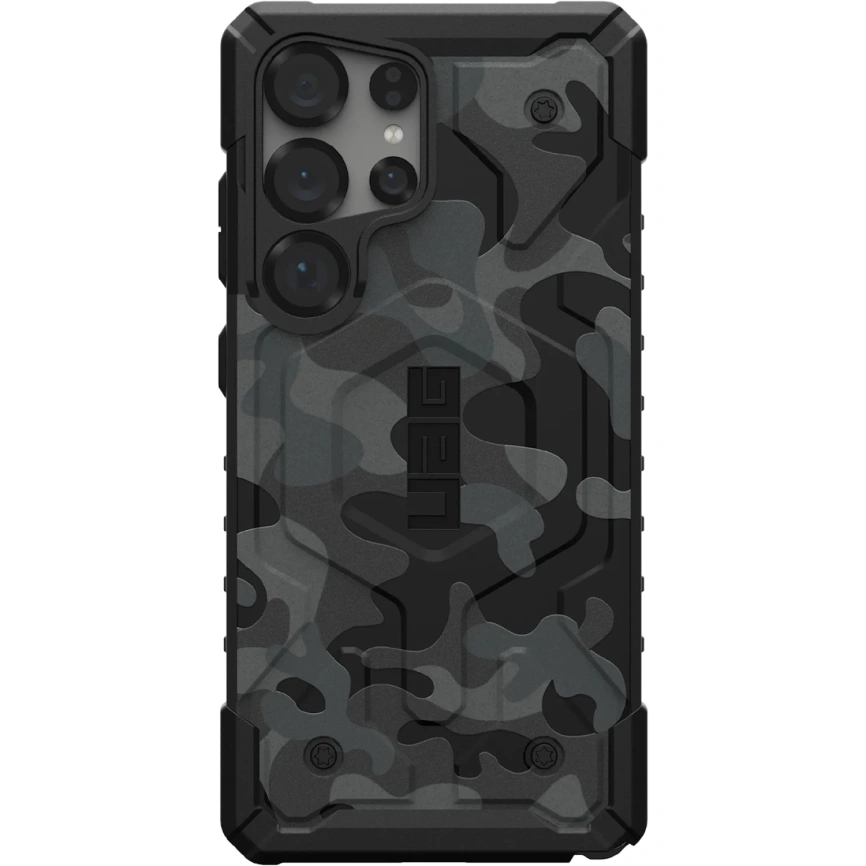 Чехол UAG MagSafe Pathfinder SE для Samsung Galaxy S25 Ultra Midnight Camo фото 1