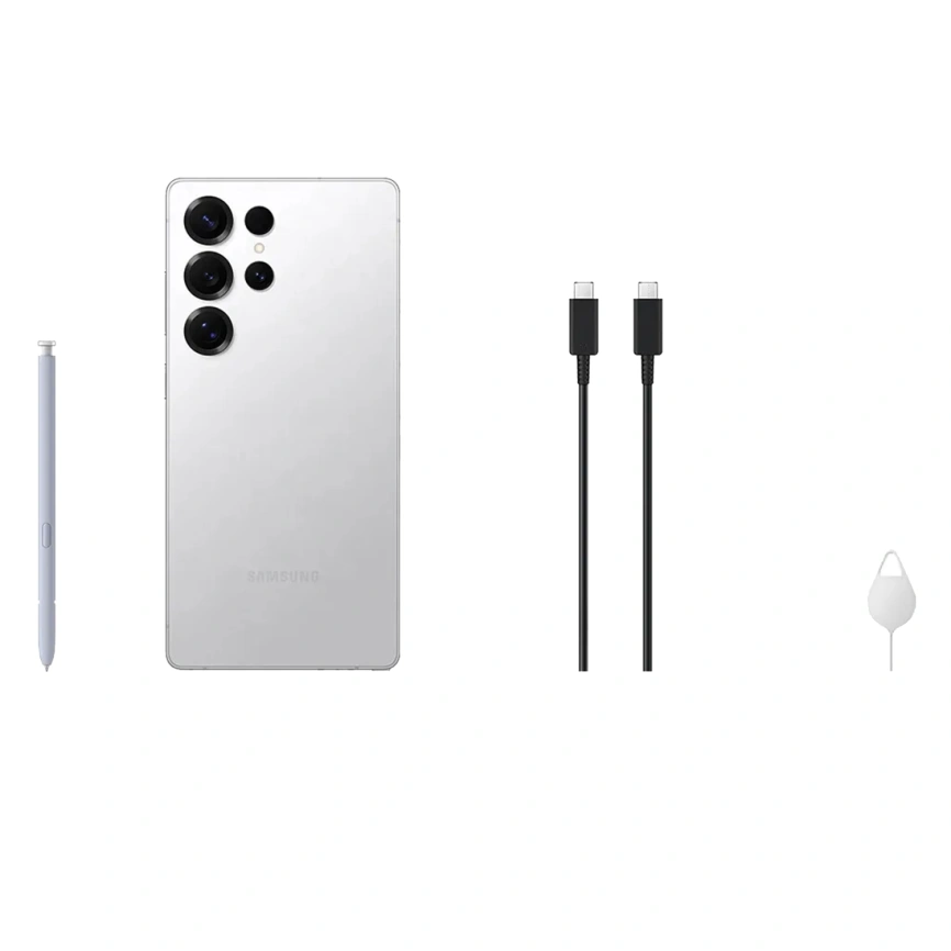 Смартфон Samsung Galaxy S25 Ultra SM-S938B 12/256Gb Titanium Whitesilver фото 9