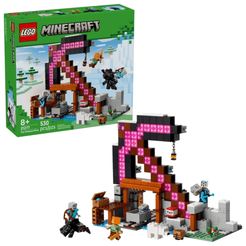 Конструктор LEGO Minecraft The Pickaxe Mine 21277 фото 1