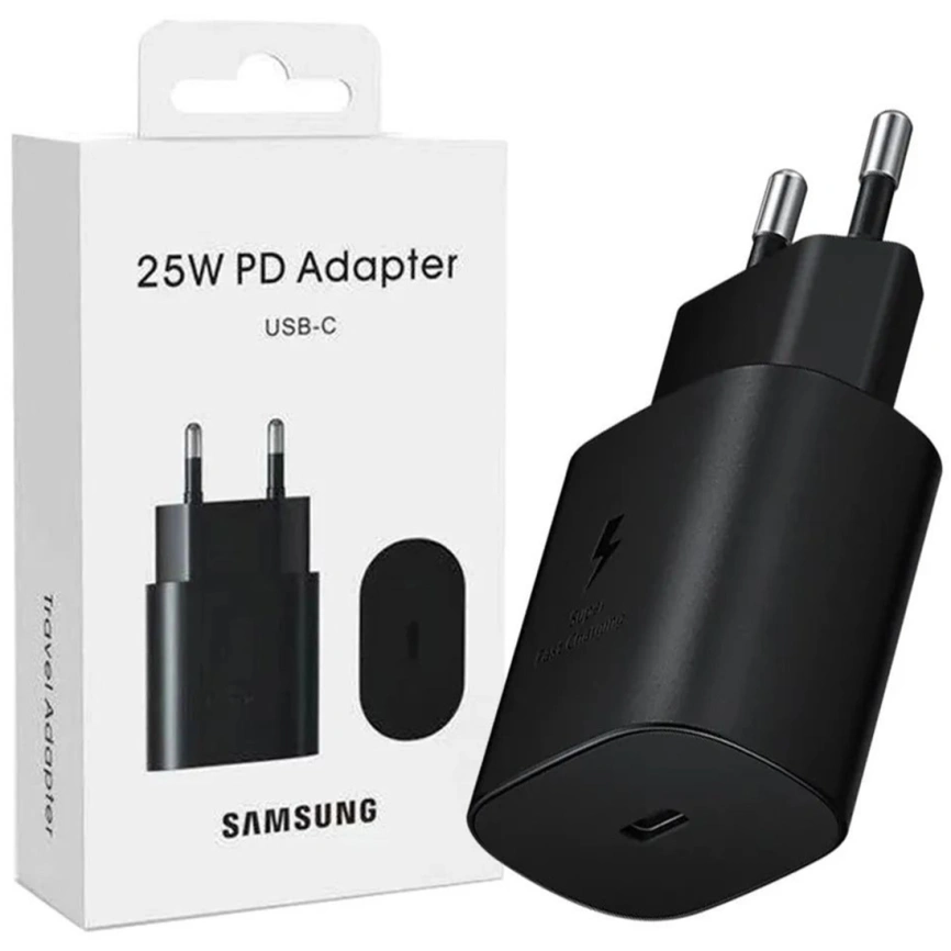 Сетевое зарядное устройство Samsung 25W USB-C EP-TA800 Black (EP-TA800NBEGRU) фото 4