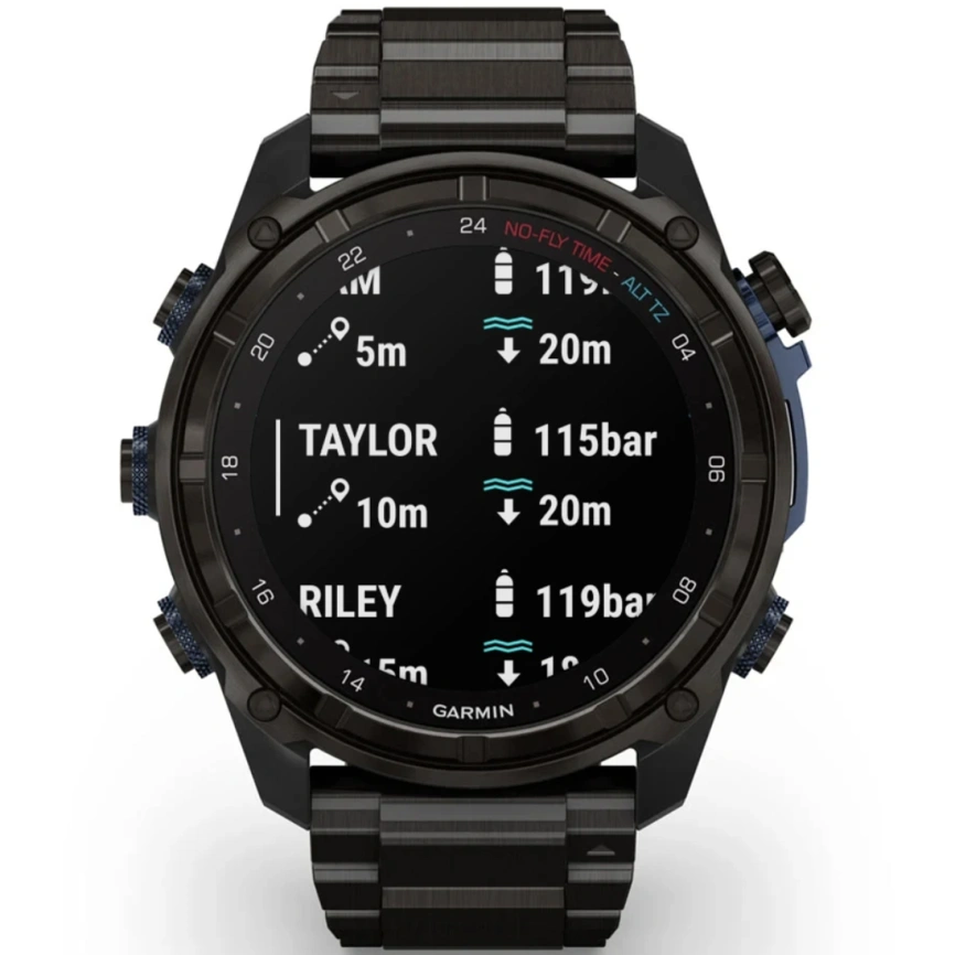 Спортивные часы Garmin Descent MK3i 51mm (010-02752-14) Carbon Gray DLC with Titanium фото 7