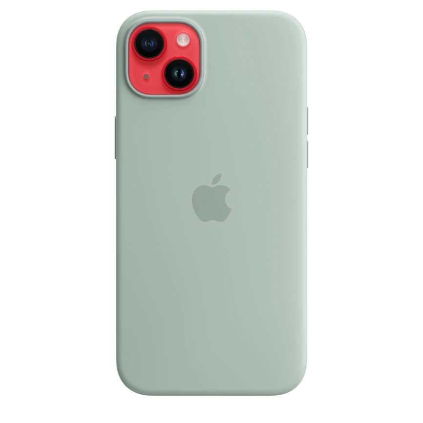 Силиконовый чехол Apple для iPhone 14 Plus Succulent фото 2