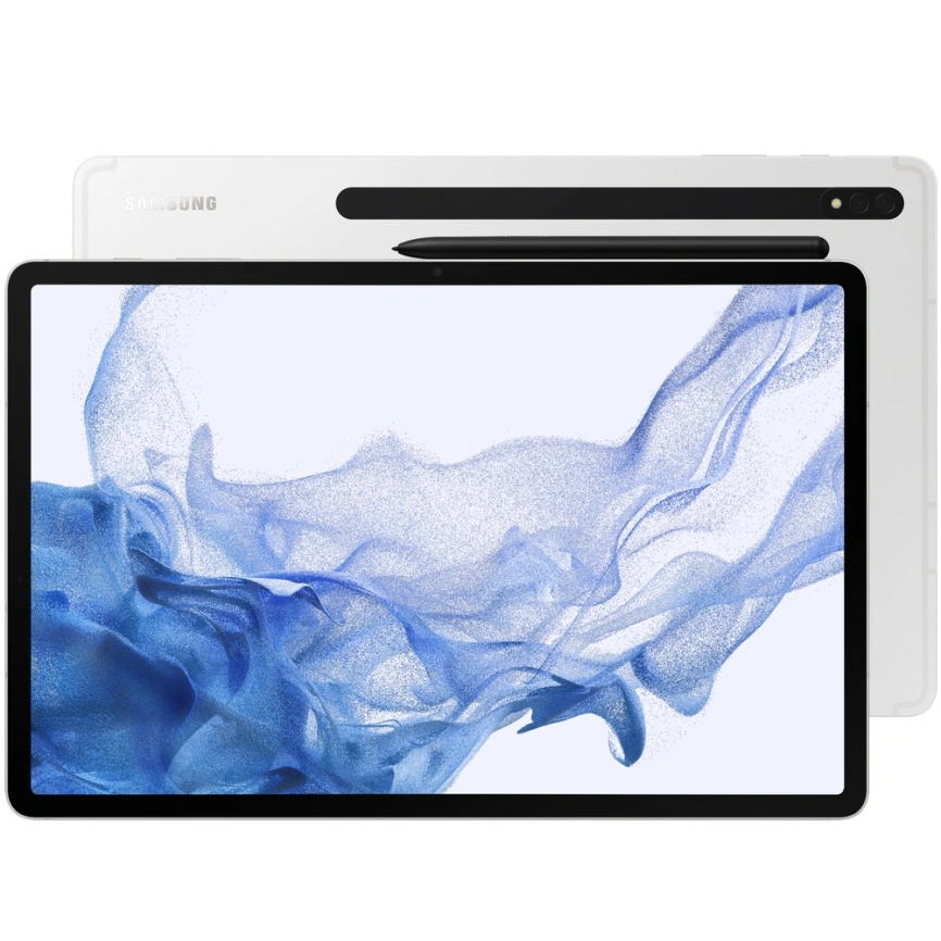Планшет Samsung Galaxy Tab S8+ LTE 256Gb Silver (SM-X806) фото 1