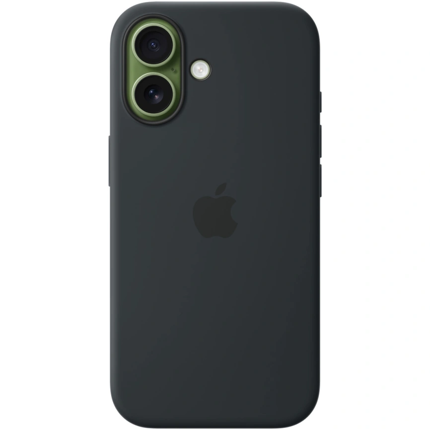 Чехол Apple Silicone Case with MagSafe для iPhone 17 Black фото 3