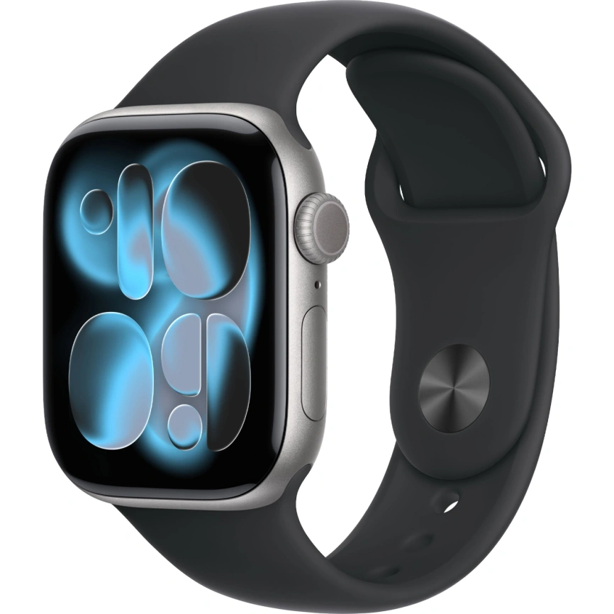 Смарт-часы Apple Watch Series 11 46mm Space Grey Aluminium Case with Black Sport Band S/M фото 1