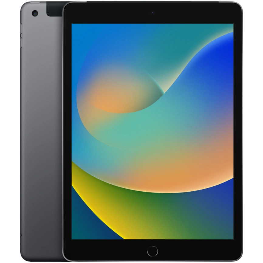 Планшет Apple iPad 10.2 (2021) Wi-Fi + Cellular 64Gb Space Grey (MK473) фото 1