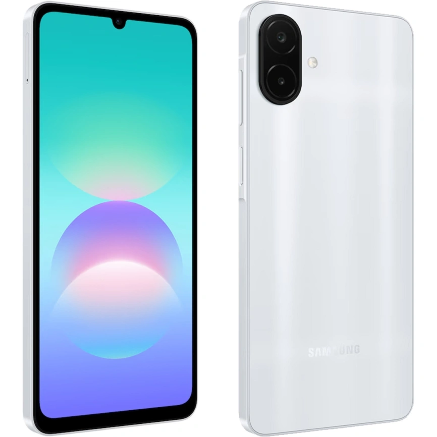 Смартфон Samsung Galaxy A08 SM-A085F 4/128GB Silver фото 3