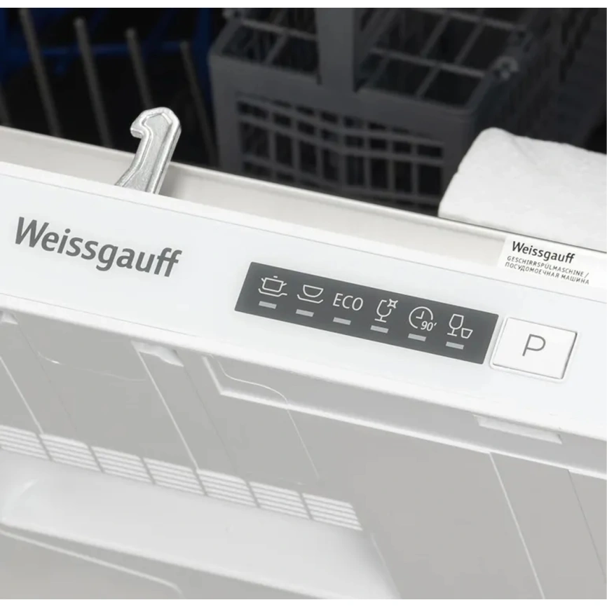 Посудомоечная машина Weissgauff BDW 4106 D White фото 4