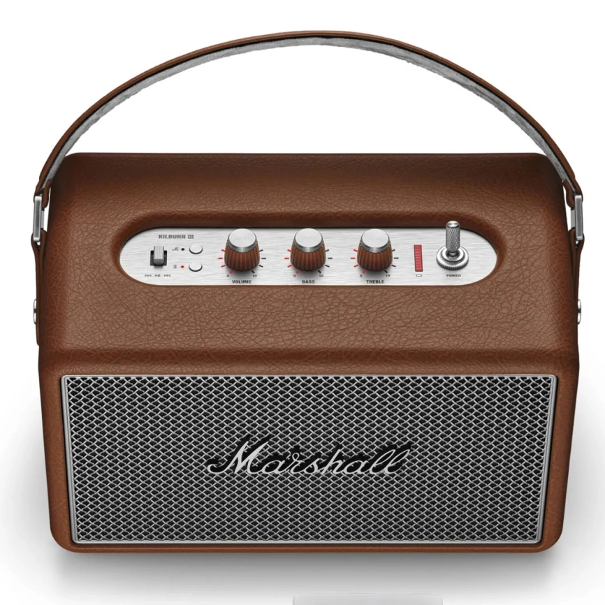 Портативная акустика Marshall Kilburn III Brown фото 2