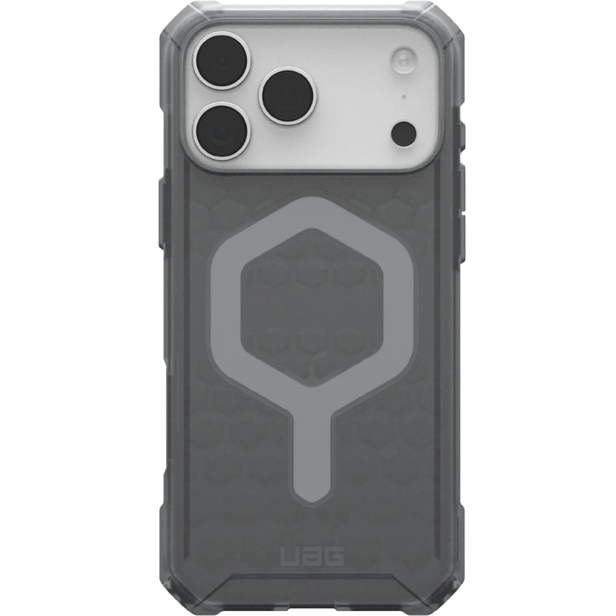 Чехол UAG MagSafe Essential Armor для iPhone 17 Pro Max Ash/Black фото 1