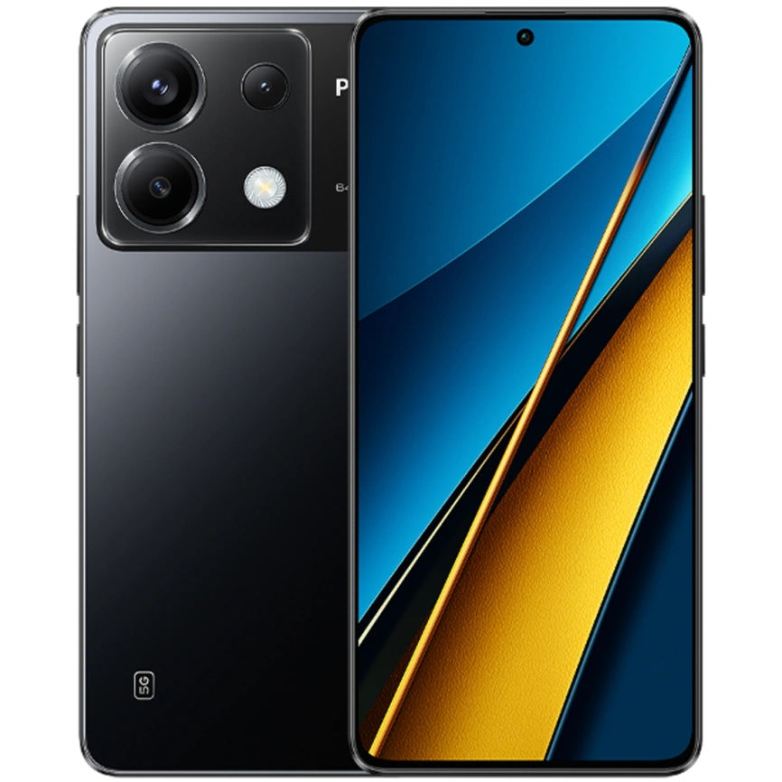 Смартфон Xiaomi Poco X6 5G 12/512Gb Black Global Version фото 1