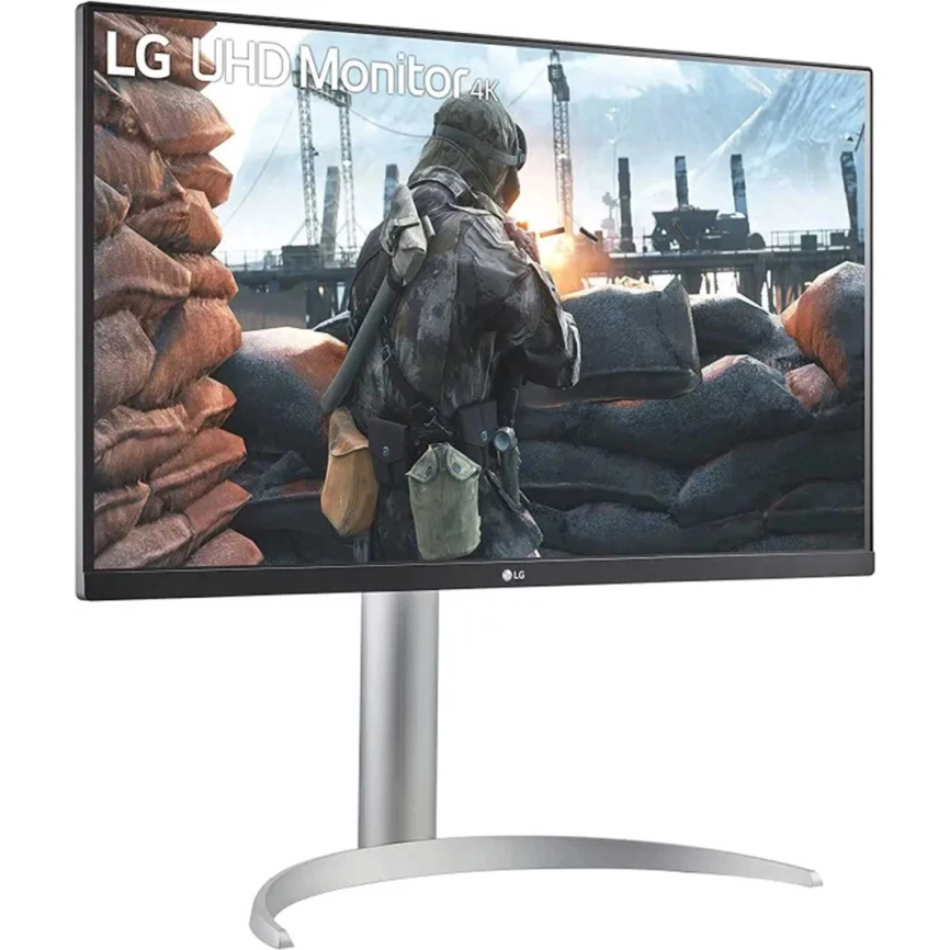 Монитор LG 27" UltraFine 27UP650-W IPS Silver (27UP650-W.ARUZ) фото 3