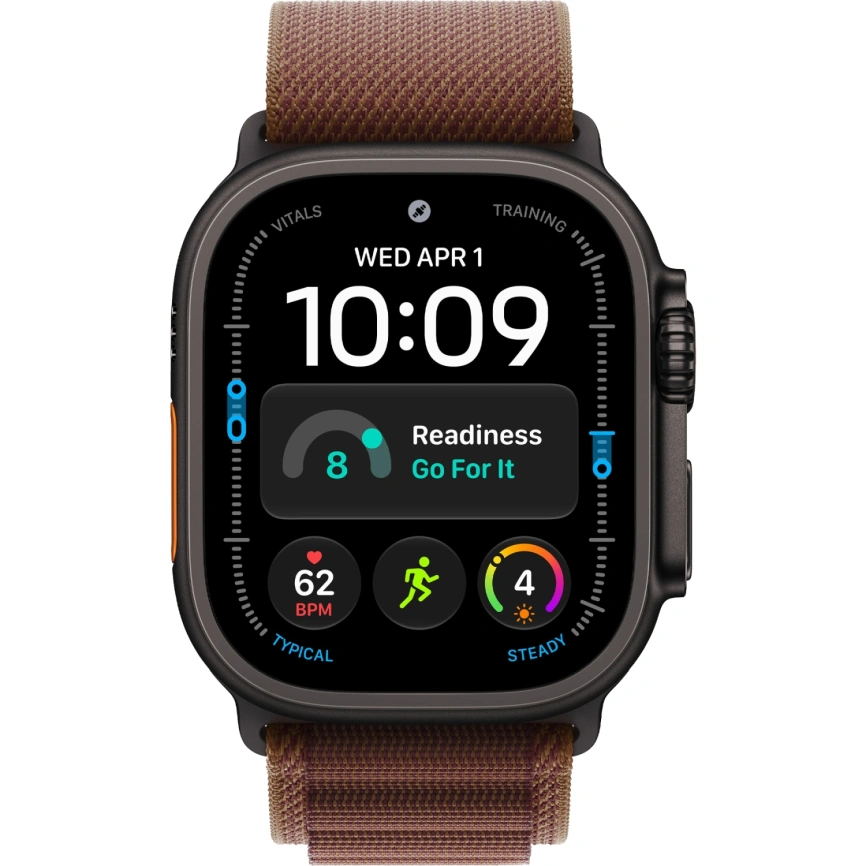 Смарт-часы Apple Watch Ultra 4 (2026) 49mm Black Titanium Case with Burgundy Alpine Loop L фото 3