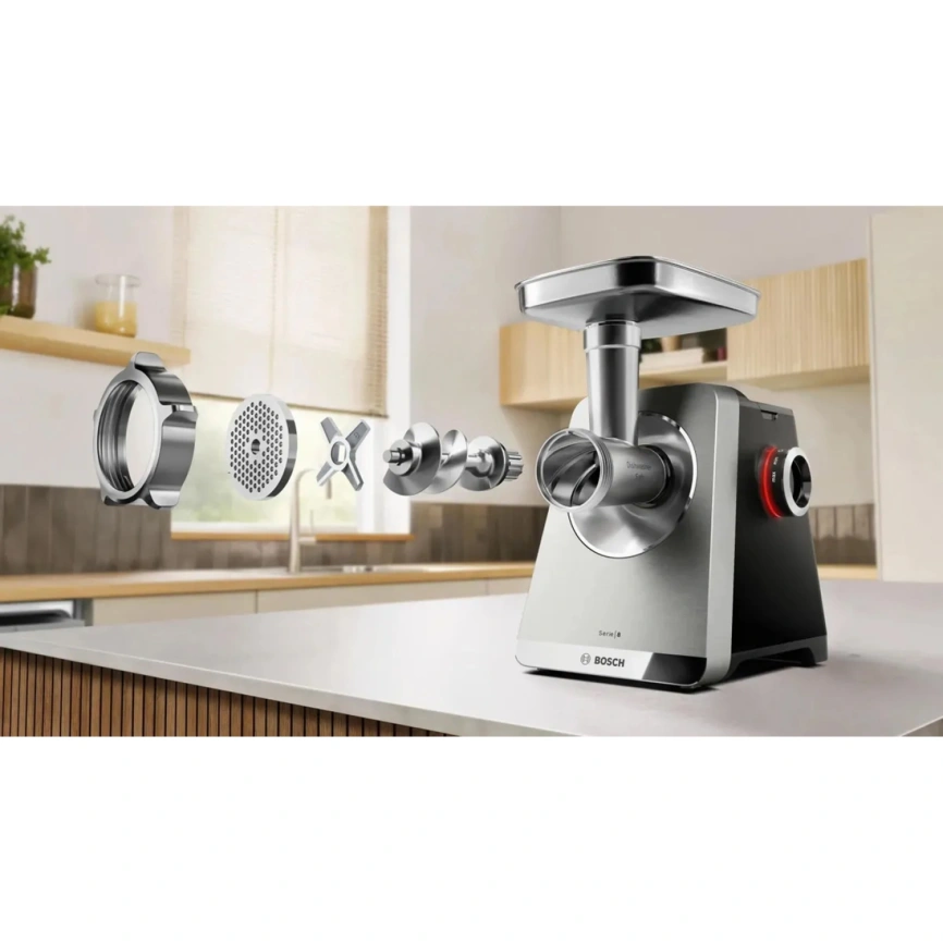 Мясорубка Bosch Series 8 MFWS820M Black фото 3
