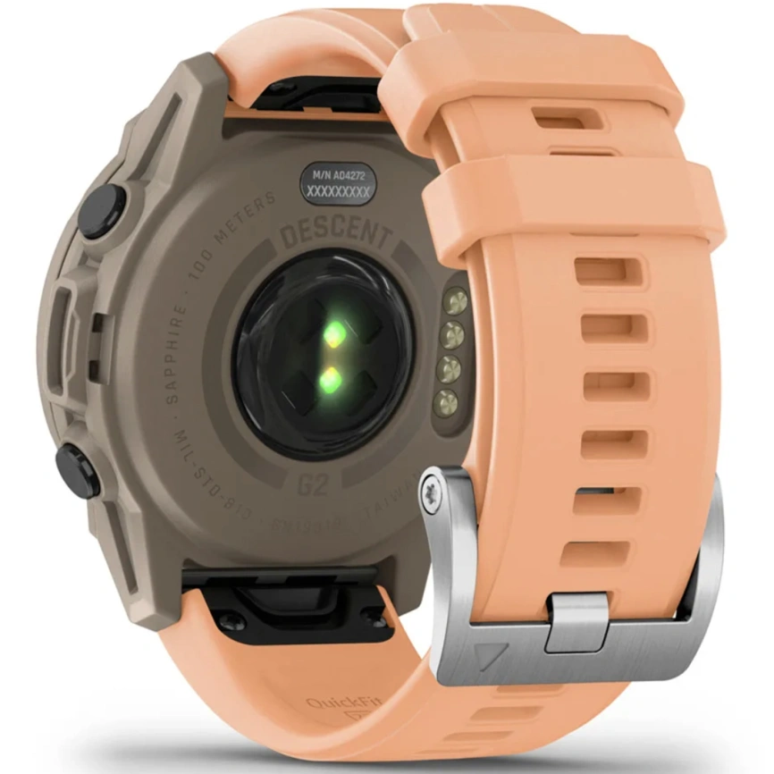 Спортивные часы Garmin Descent G2 (010-02986-01 ) Paloma With Shell Pink фото 6
