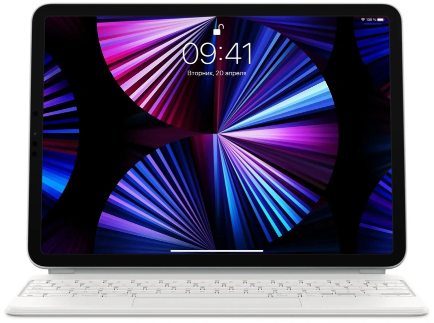 Клавиатура Apple Magic Keyboard для iPad Pro 11 (MJQJ3RS/A) White фото 3