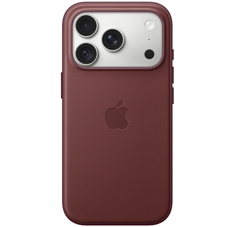 Чехол Apple TechWoven Case with MagSafe для iPhone 18 Pro Burgundy (MKD14) фото 3