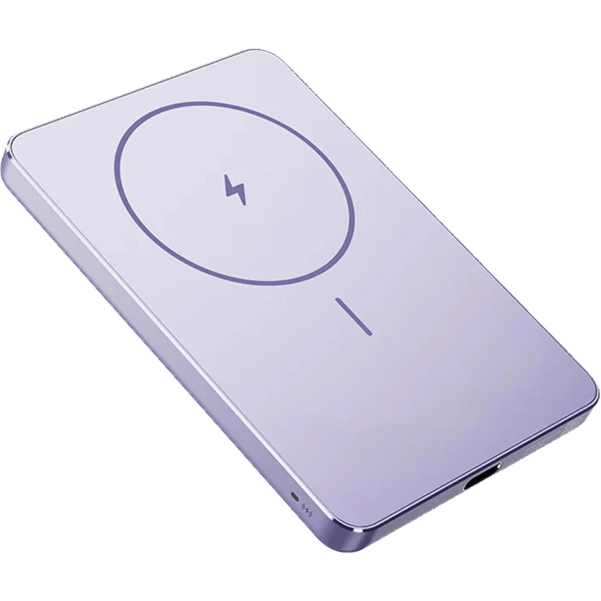 Внешний аккумулятор Xiaomi Super Slim Magnetic Power Bank 5000 mAh Purple фото 1