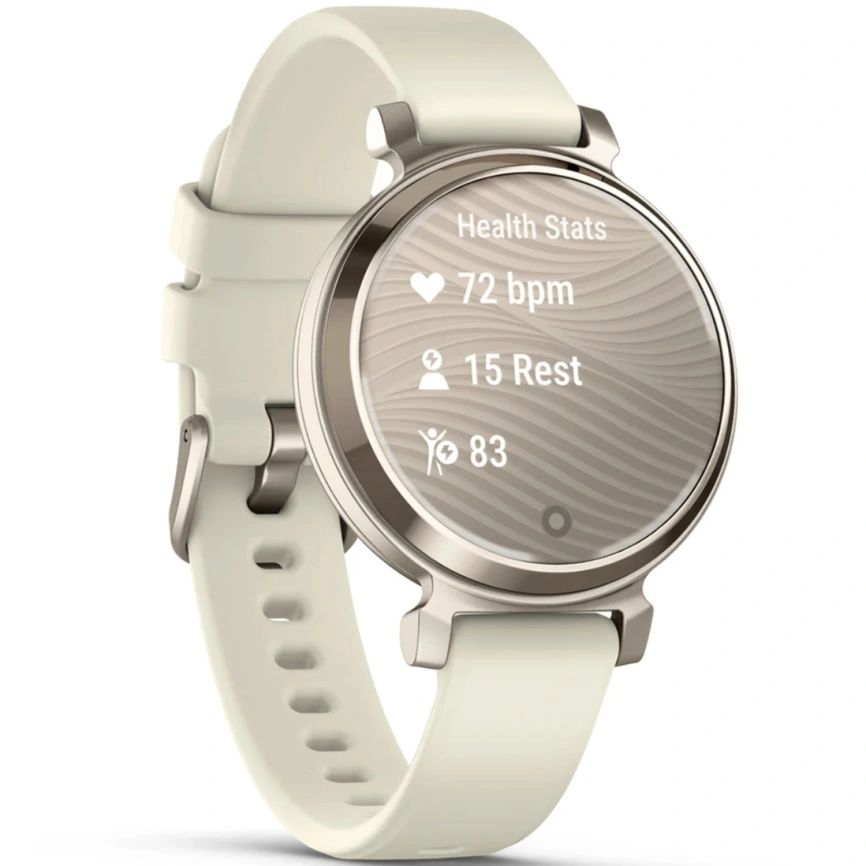 Смарт-часы Garmin Lily 2 (010-02839-00) Cream Gold/Coconut Silicone Band фото 3