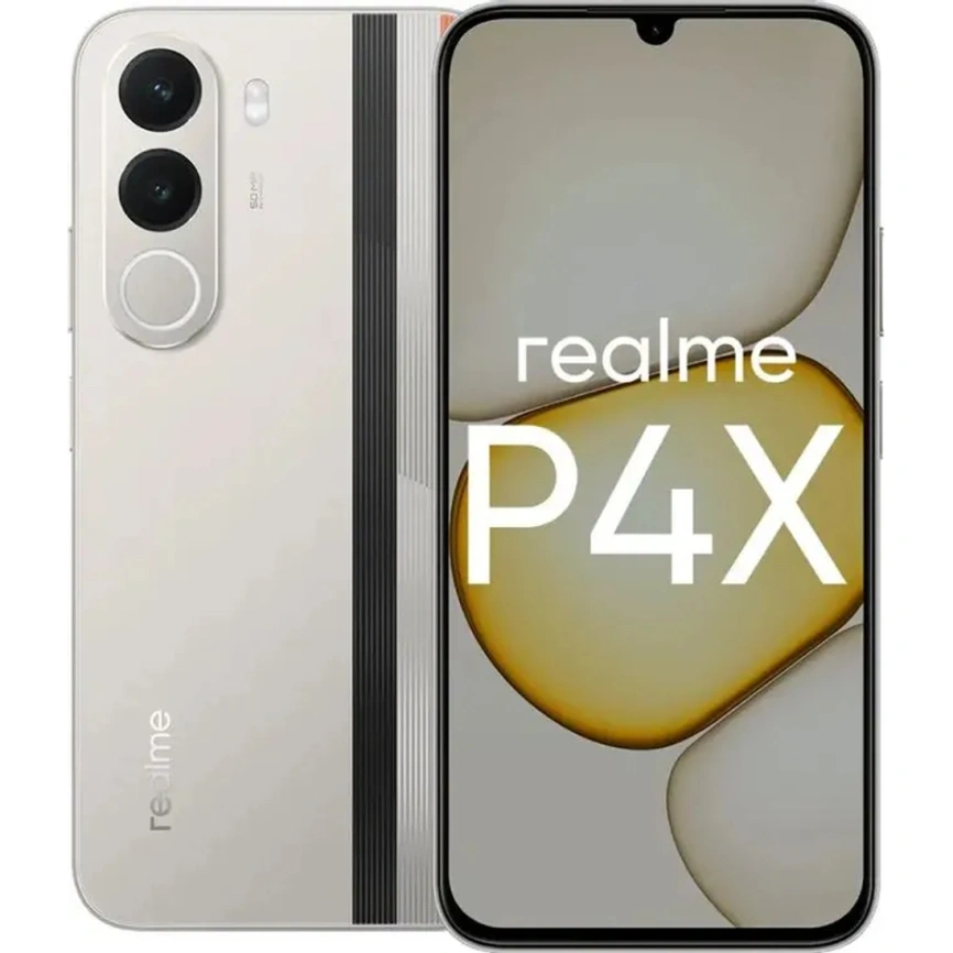 Смартфон Realme P4X 4/256GB Rally White (RMX5366) фото 1