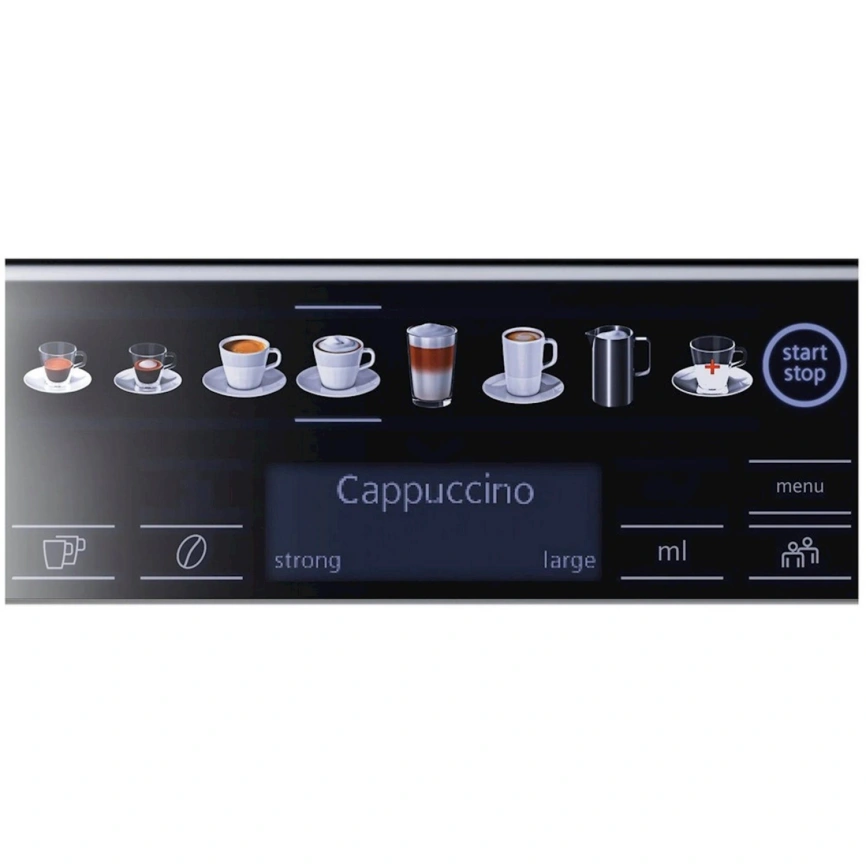 Кофемашина Siemens TE655203RW Black фото 4