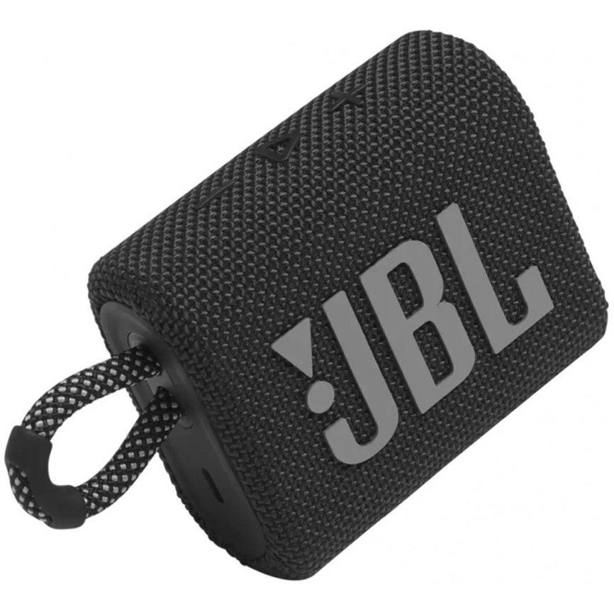 Портативная колонка JBL GO 3 Black фото 7