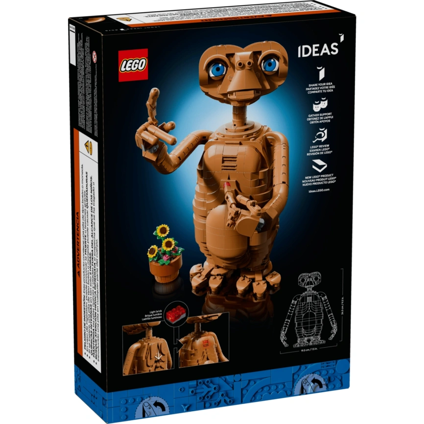 Конструктор LEGO Ideas E.T. the Extra-Terrestrial 21370 фото 9