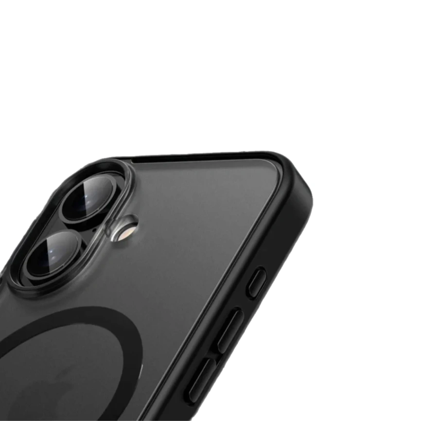 Чехол Gurdini Slim Series with MagSafe для iPhone 16 Gray фото 2